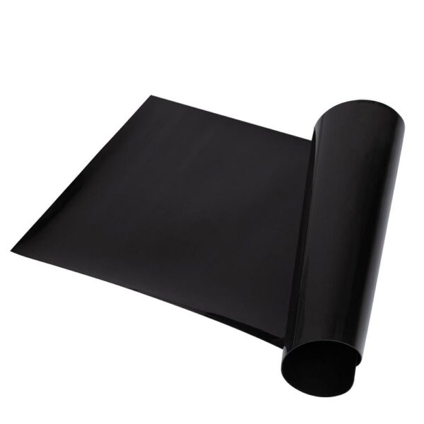 Protectie parchet pentru scaun de birou, polipropilena, 100x70cm, negru - Image 5