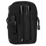 Borseta sport de brau, impermeabila, cu prindere la curea, 18x12x4cm, negru