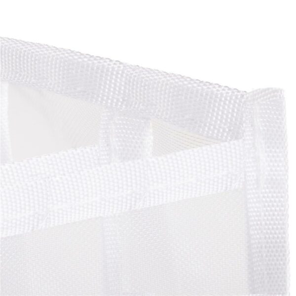 3 db összecsukható fiókos készlet zokni/fehérnemű számára, fehér - Image 6