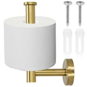 Acél wc papír tartó, rögzítő rendszerrel, 16cm, gyöngyház arany