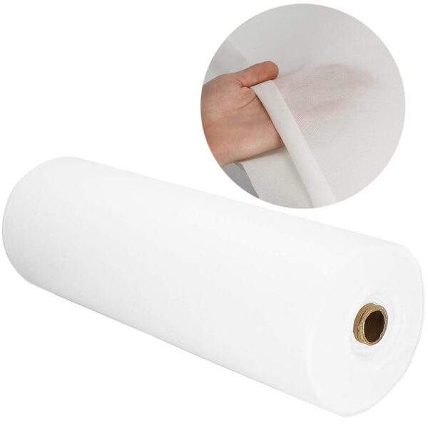 Agrotextil, mulcsozás, gyomirtó, UV szűrő, 50 x 1,1 méter, 70g/m2, fehér - Image 8