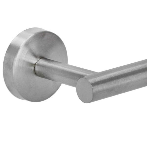 Acél wc papír tartó, rögzítő rendszerrel, 16cm, fényes ezüst - Image 10