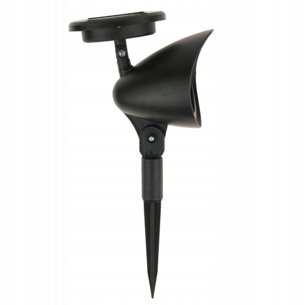 Lampa solara LED, tip proiector, IP44 pentru exterior, 26cm, negru - Image 9