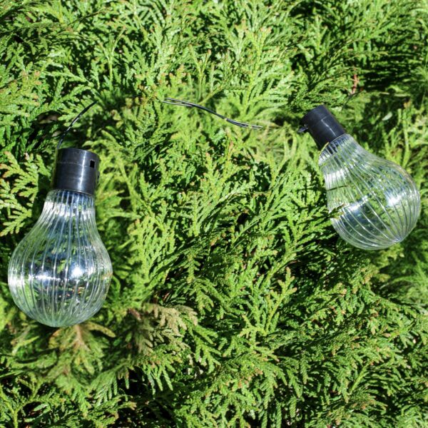 Fényfüzér, LED, Stripes modell, 20 izzós, 580 cm, napelemes töltés, meleg fehér fény - Image 9
