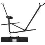 Suport metalic pentru hamac, 300x120x110cm, max 150 kg, cu suport pahare si geanta