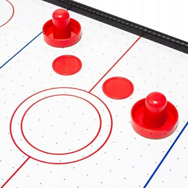 Air Hockey asztali játék, gyerekeknek, 2 korong és 2 bot, 85x42x23cm - Image 8