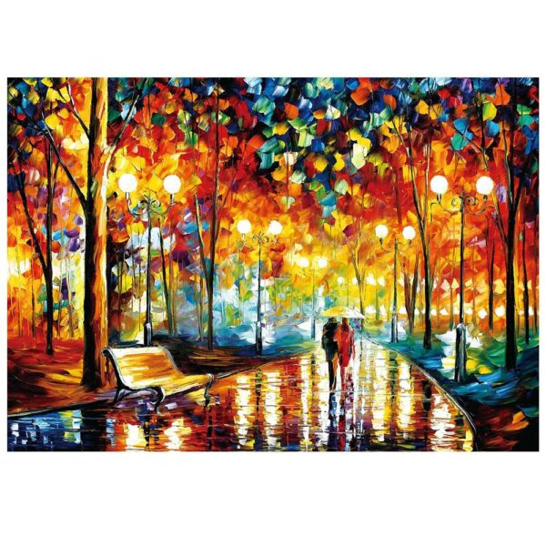 5D keresztszemes hímzőkészlet, 30x40cm, Alee in the park modell - Image 2