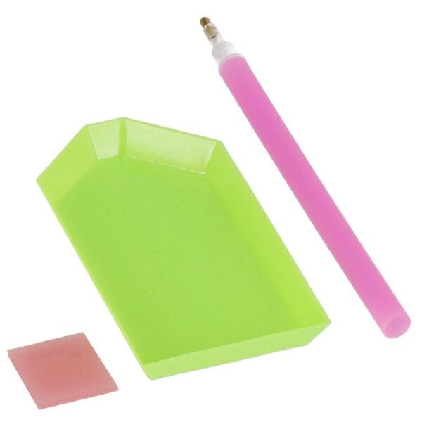 Set de broderie cu diamante 5D, 30x40cm, model Lac Como - Image 10