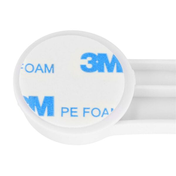 10 db-os gyerekzár készlet, ellenálló műanyag, fix, 9,5 cm, fehér - Image 10