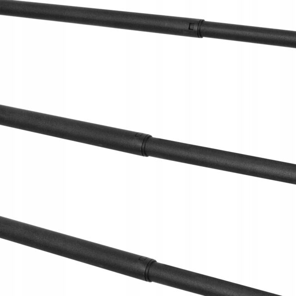 Kihúzható cipőtartó 2 polccal, 62-115cm, fekete - Image 12