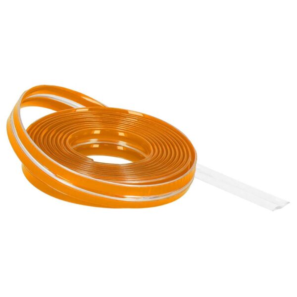Bútor sarok- és élvédő szalag, 300cm, 2cm szélesség, dupla ragasztószalag mellékelve, szilikon, átlátszó - Image 11