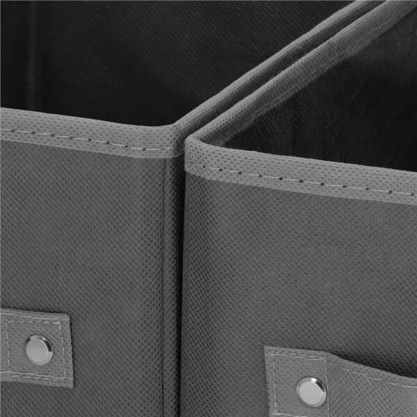 Organizator dulap tip lada cu 3 sertare, 31x31x22cm, gri - Image 11