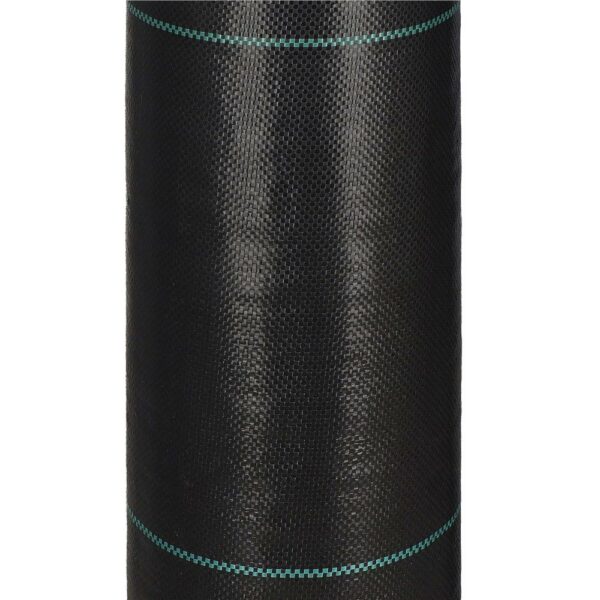 Folie agrotextil, mulcire, antiburuieni, filtru UV, 100 x 0.8metri, 90g/m2, negru - Image 12
