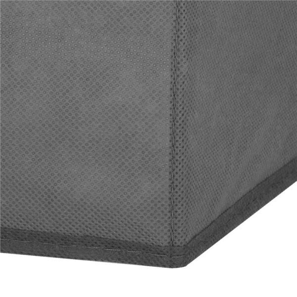 Organizator dulap tip lada cu 3 sertare, 31x31x22cm, gri inchis - Image 13