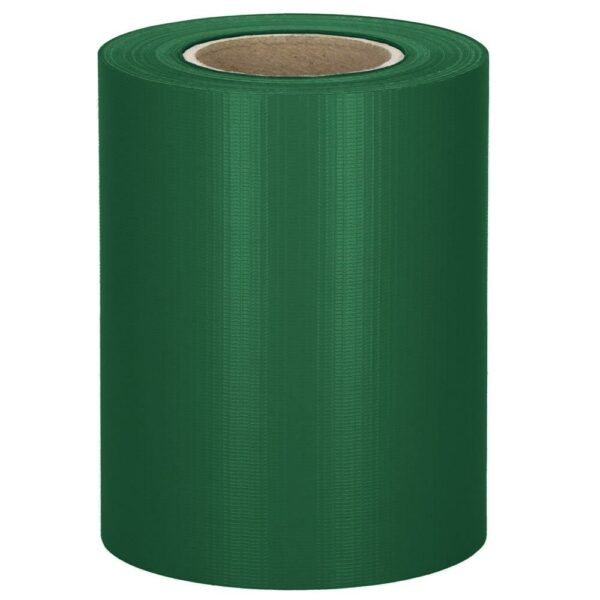 Kerítésbe fűzhető belátásgátló szalag, PVC, 35 x 0,19 m, zöld - Image 9