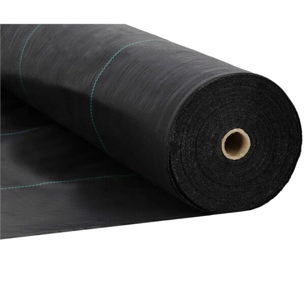 Folie agrotextil, mulcire, antiburuieni, filtru UV, 100 x 0.8metri, 90g/m2, negru - Image 14