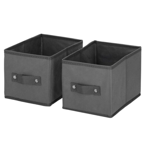 Organizator dulap tip lada cu 3 sertare, 31x31x22cm, gri inchis - Image 14