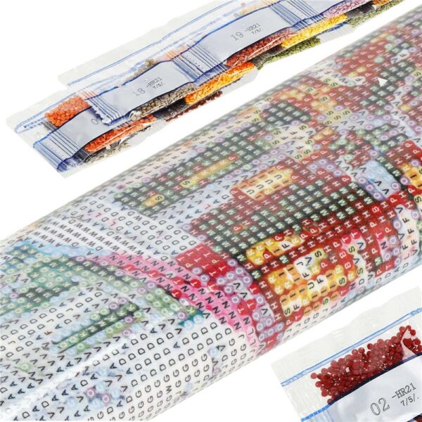 Set de broderie cu diamante 5D, 30x40cm, model Lac Como - Image 15