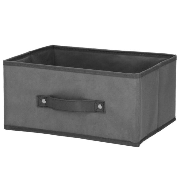 Organizator dulap tip lada cu 3 sertare, 31x31x22cm, gri inchis - Image 15