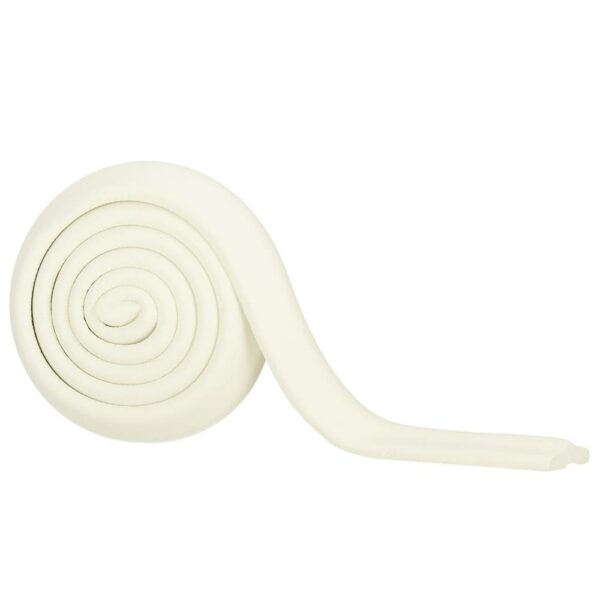 Banda protectie colturi si margini mobila, 200cm, 2.3cm latime, banda dublu adeziva inclusa, crem - Image 14
