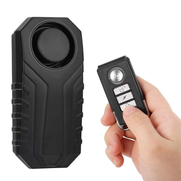 Lopásgátló kerékpárra és motorra, vibrációs szenzor, vízálló, távirányítóval, 113 db - Image 13