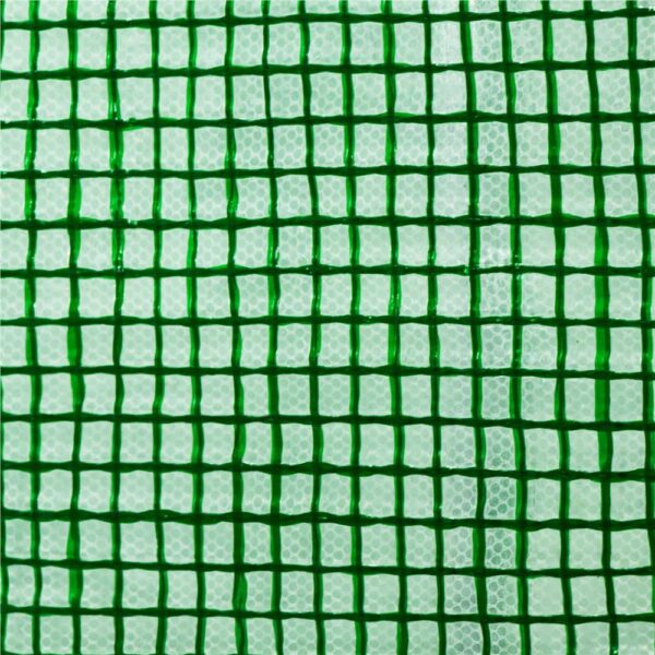 Kerti üvegház, alagút típusú fémvázas, 200x300cm, 6 ablakos, zöld, 6 nm - Image 3