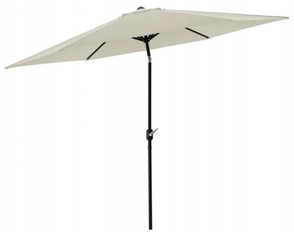 Umbrela terasa gradina, cu inclinare si husa, 300cm, Bej - Image 2