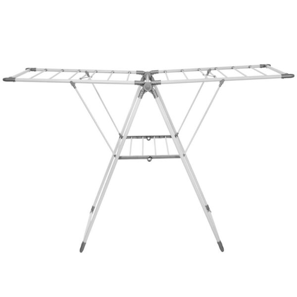 Összecsukható ruhaszárító, 3 platform, közbenső függőpadlóval, 156x57x100cm - Image 20