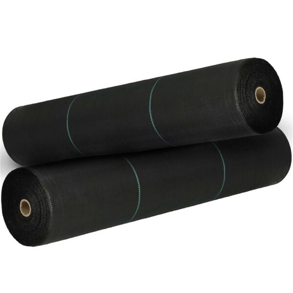 Folie agrotextil, mulcire, antiburuieni, filtru UV, 100 x 0.8metri, 90g/m2, negru - Image 20