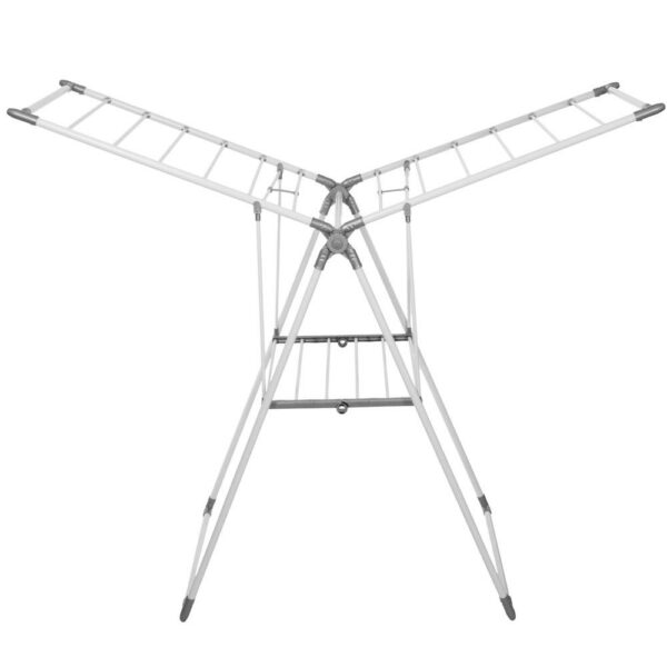 Összecsukható ruhaszárító, 3 platform, közbenső függőpadlóval, 156x57x100cm - Image 22