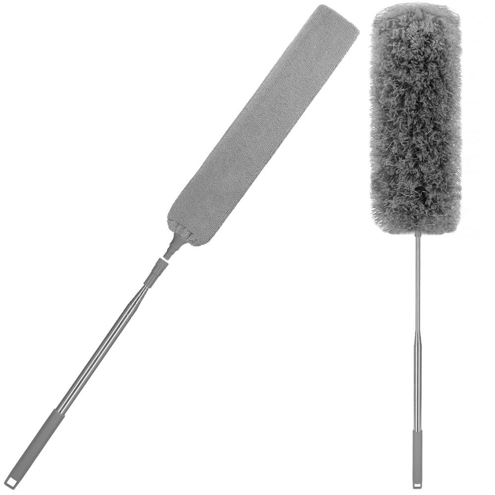 Teleszkópos porseprű nehezen elérhető helyekhez, 3 részes készlet, 75–255 cm - Image 4