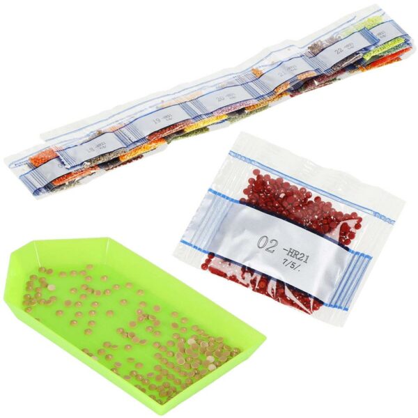 Set de broderie cu diamante 5D, 30x40cm, model Lac Como - Image 4