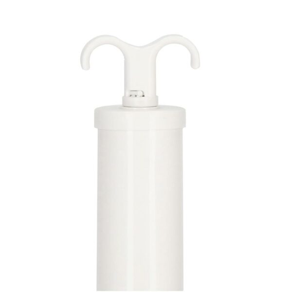 Vákuumszivattyú ruhatáskákhoz, műanyag, 38cm, fehér - Image 5