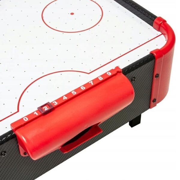 Air Hockey asztali játék, gyerekeknek, 2 korong és 2 bot, 85x42x23cm - Image 5