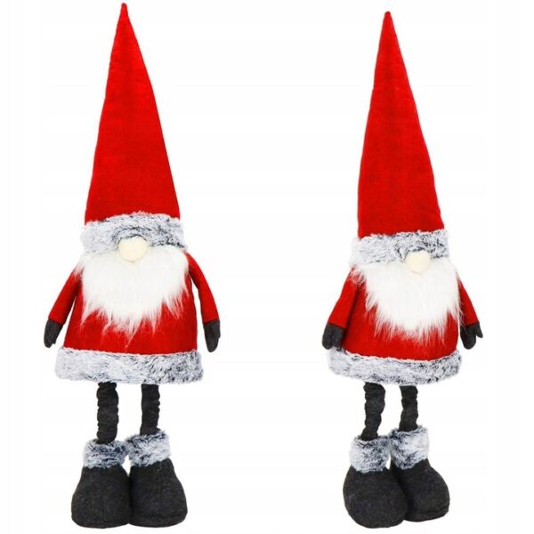 Figurina Craciun, Spiridus, picioare telescopice, inaltime extensibila 67-95cm - Image 2