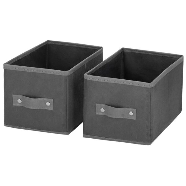Organizator dulap tip lada cu 3 sertare, 31x31x22cm, gri - Image 6