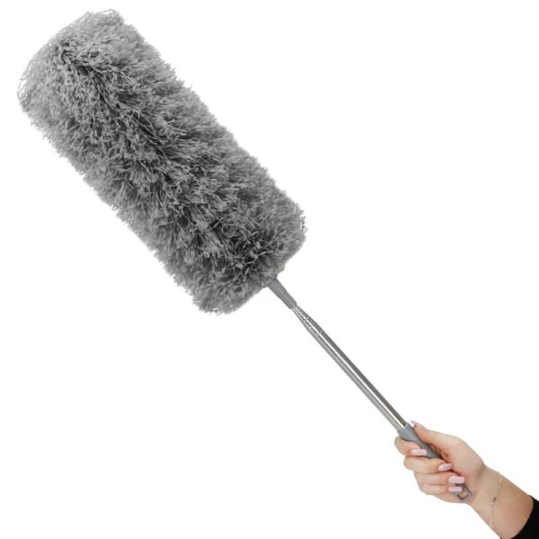Pamatuf pentru praf cu coada telescopica pentru zone greu accesibile, 2 piese, 75-254 cm - Image 9