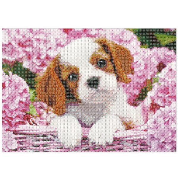 5D keresztszemes hímzőkészlet, 30x40cm, Catel modell - Image 22