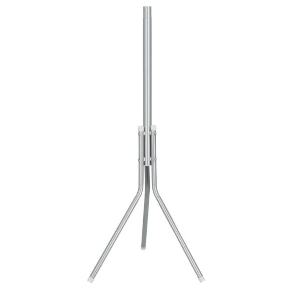Ruhaakasztó, fa típusú, 12 akasztóval, 173 cm, szürke - Image 8