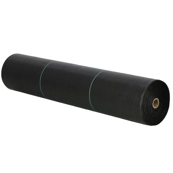 Folie agrotextil, mulcire, antiburuieni, filtru UV, 100 x 0.8metri, 90g/m2, negru - Image 8