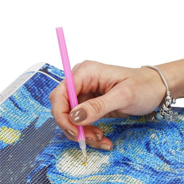 Set de broderie cu diamante 5D, 30x40cm, model Lac Como - Image 8