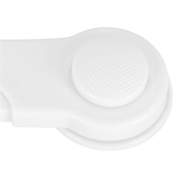 Set 4 sigurante blocator sertare si usi, plastic rezistent, fixe, 9.5 cm, alb - Image 14