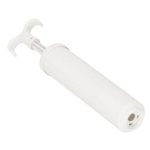 Vákuumszivattyú ruhatáskákhoz, műanyag, 38cm, fehér