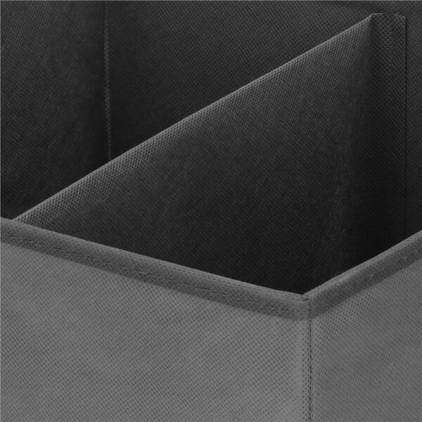 Organizator dulap tip lada cu 3 sertare, 31x31x22cm, gri inchis - Image 9