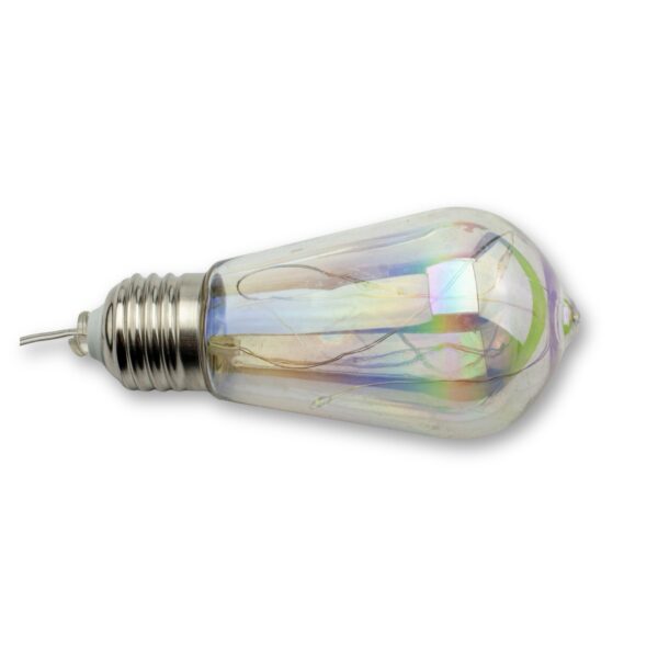 Fényfüzér, LED, Felisi modell, 10 izzós, 380cm, napelemes töltés, többszínű fehér fény - Image 10