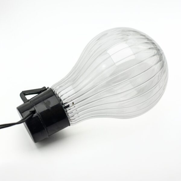 Fényfüzér, LED, Stripes modell, 10 izzó, 380cm, napelemes töltés, meleg fehér fény - Image 10
