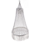 (DL) Függőfotel, 80x140cm, maximum terhelhetőség 120kg, bézs