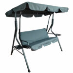 Sersimo Cosenza kerti hinta, 3 üléses, 220kg, szürke