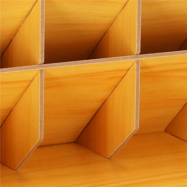 Organizator pentru birou, din lemn, cu 10 compartimente si sertar - Image 11