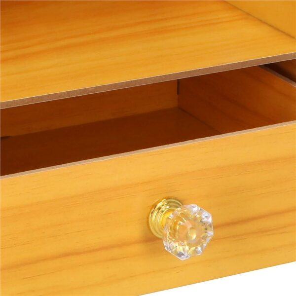 Organizator pentru birou, din lemn, cu 10 compartimente si sertar - Image 12